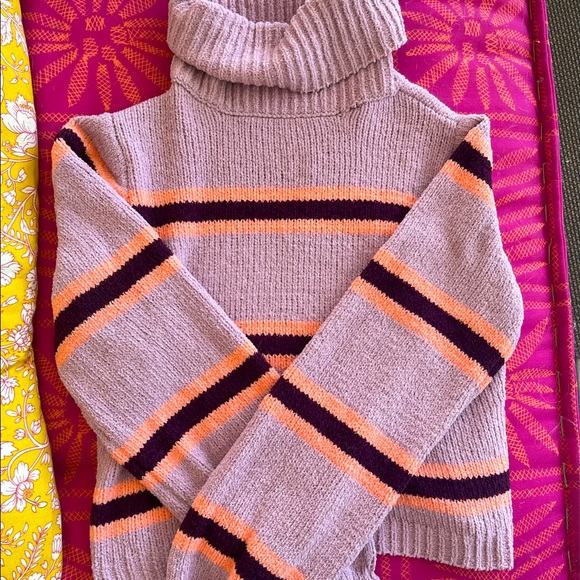 Turtleneck stripe sweater - Picture 1 of 1